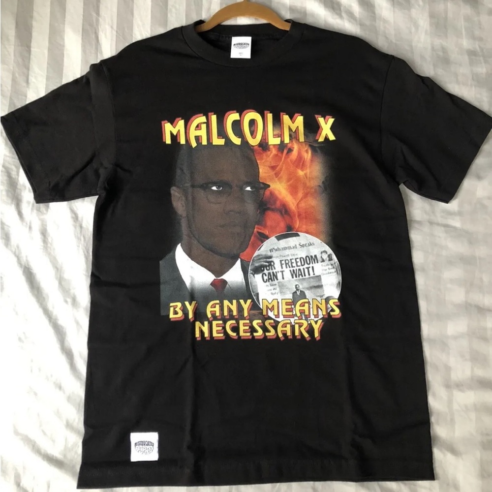 Miseducated Malcom X “By Any Means Necessary” Bla… - image 1